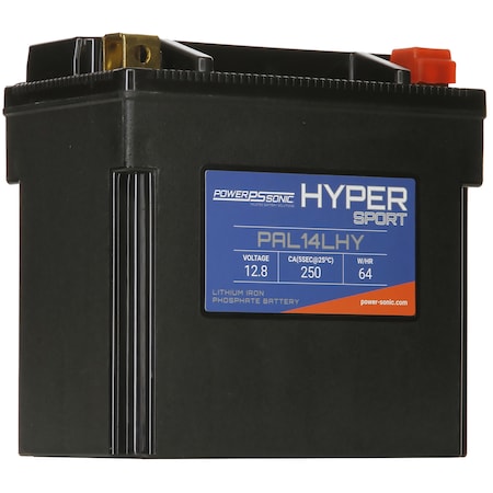 Power Sonic PAL14LHY Lithium Powersport Battery PAL14LHY